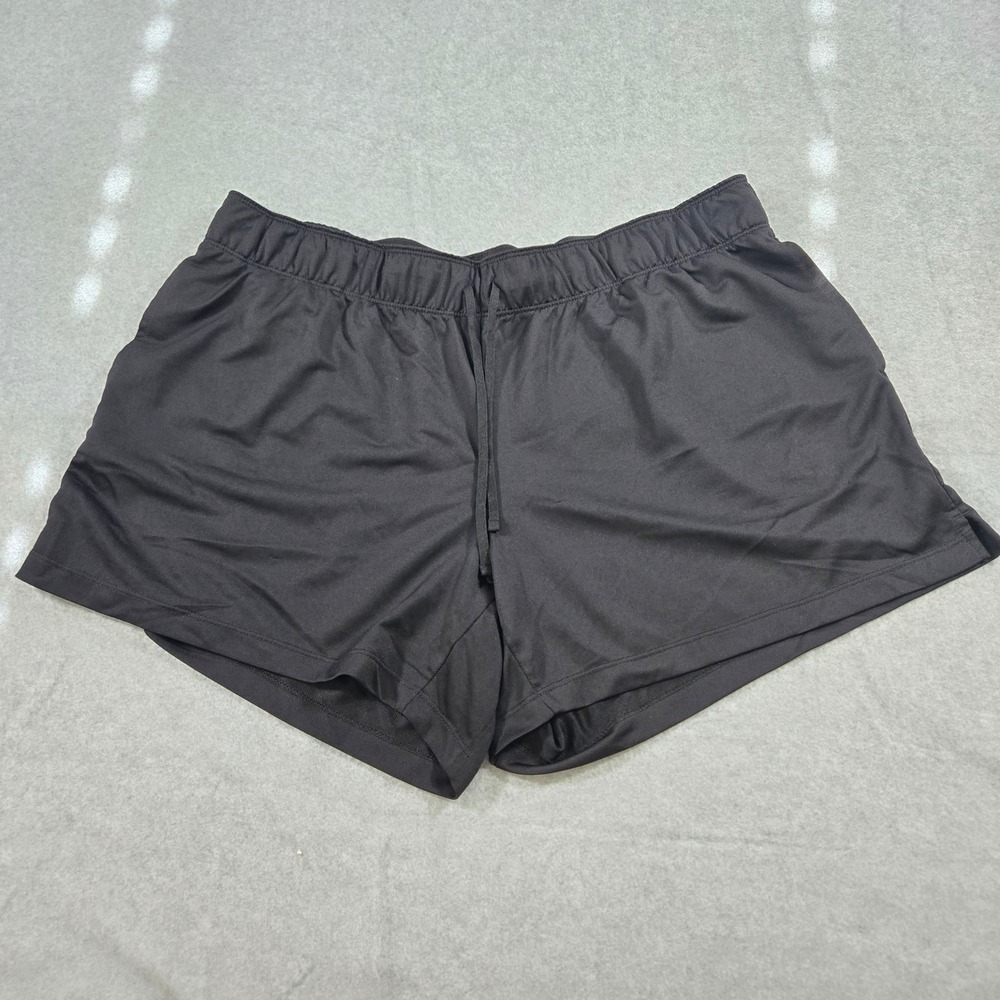 Nike Dri-FIT Womens Athletic Shorts Black XL Running Gym Training